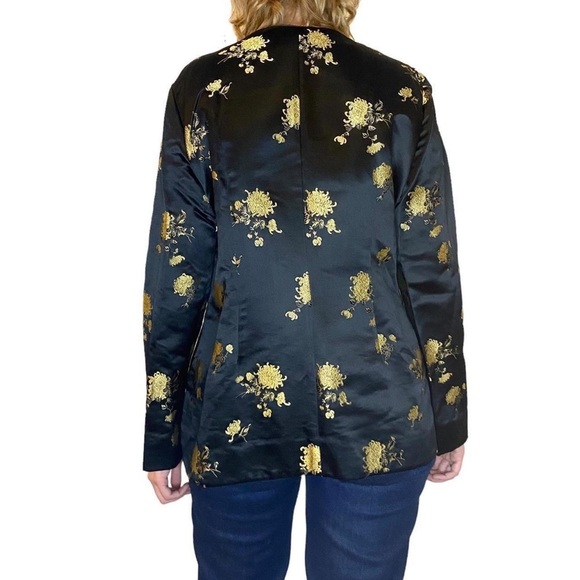 VINTAGE HANDMADE SATIN JACKET - Picture 3 of 4